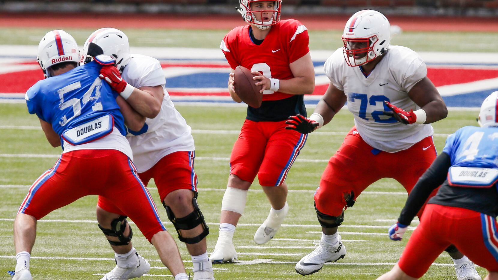 See the best photos from SMU's spring football practice