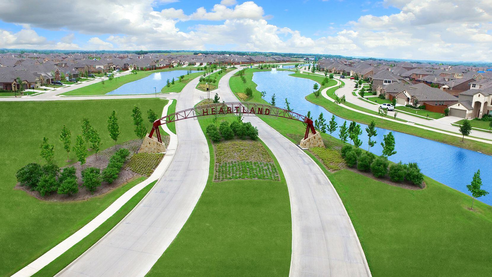 Heartland, located 25 miles east of Downtown Dallas, has more than 400 acres of parks,...