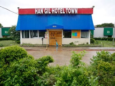 The exterior of the Han Gil Motel in a 2019 photo.
