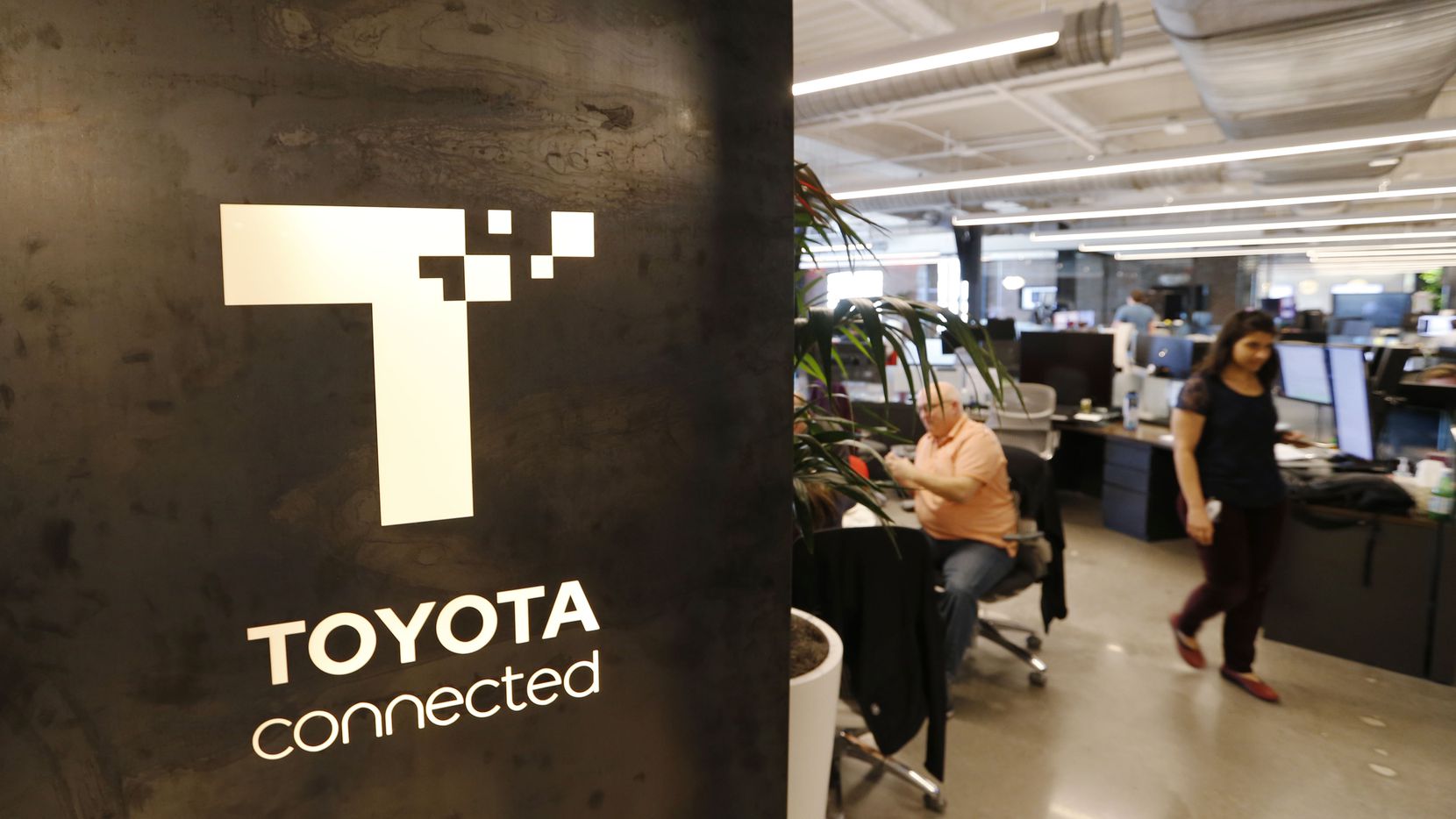 Toyota Connected's office in Legacy West is shown in 2018.