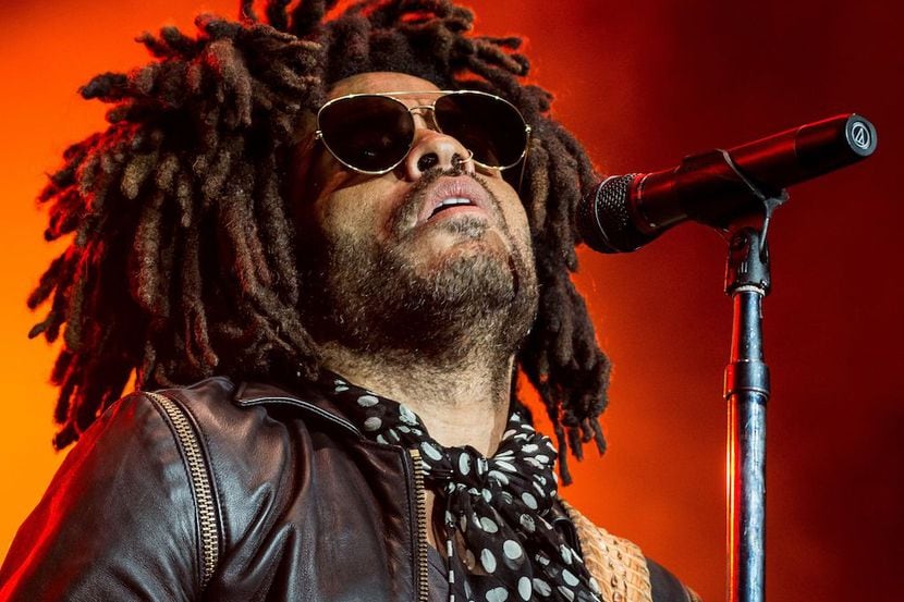 Lenny Kravitz performed during the American Tours Festival, on July 13, 2018, in Tours.