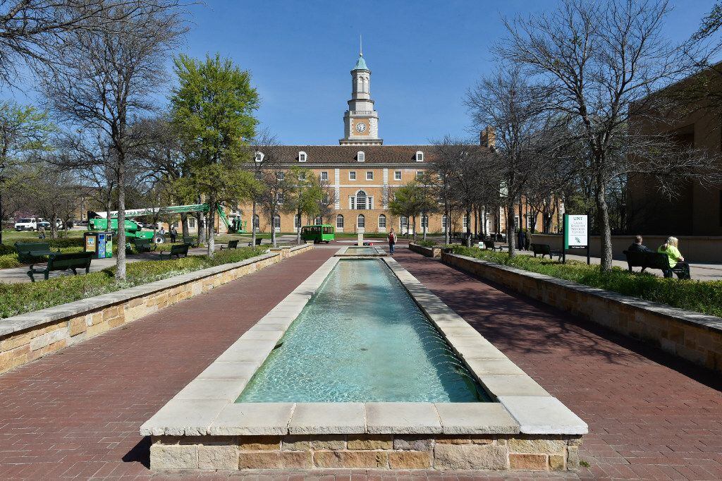 University of North Texas Hurley Administration Building for stock use only, Tuesday, March...