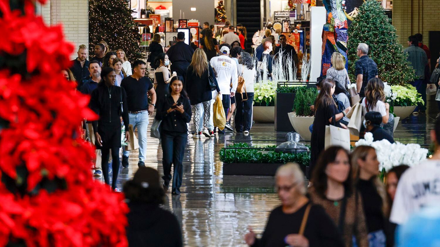 Malls like NorthPark Center become necessary destinations during the holiday season. It's...