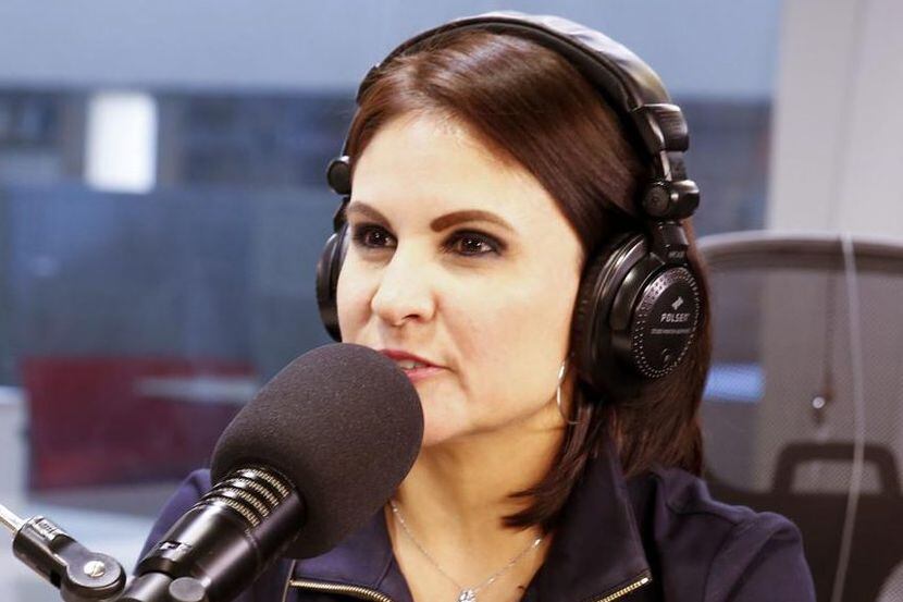 La legisladora estatal  Ana-María Ramos durante una entrevista para el podcast Latinos Al...