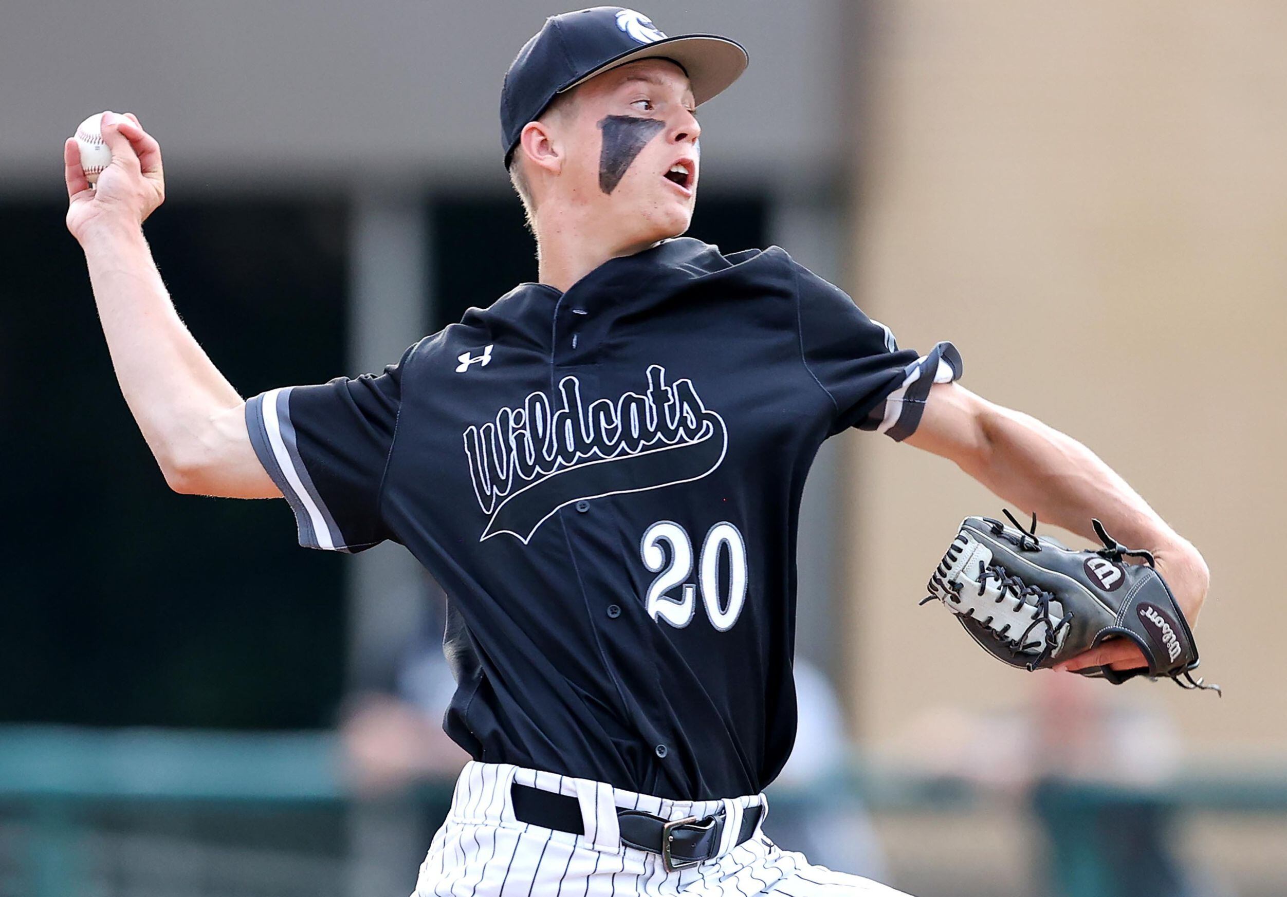 Denton Guyer starting pitcher Jack Hickerson faces Flower Mound in Game 1 of a best-of-3...