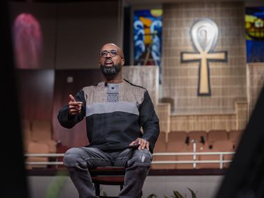 Friendship-West Baptist Church Rev. Frederick D. Haynes introduced panelists for a virtual discussion for the 100th commemoration of the 1921 Tulsa Race Massacre during a program in June.