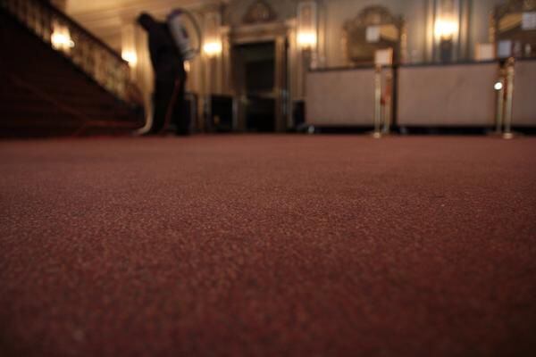 
The desired $5 million renovations to the Majestic Theatre include replacing the carpet....