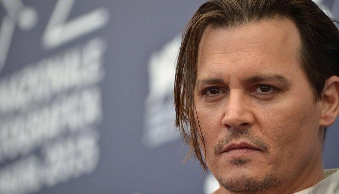 Johnny Depp durante la presentación de “Black Mass” en el Festival de Venecia. (AFP/GETTY...