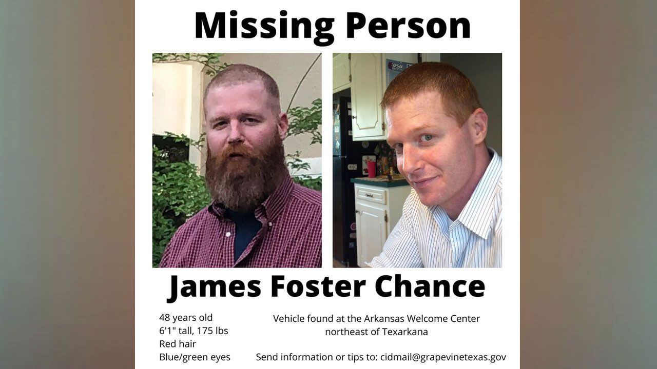 A true-crime podcast examines the disappearance of Grapevine resident James Foster Chance.
