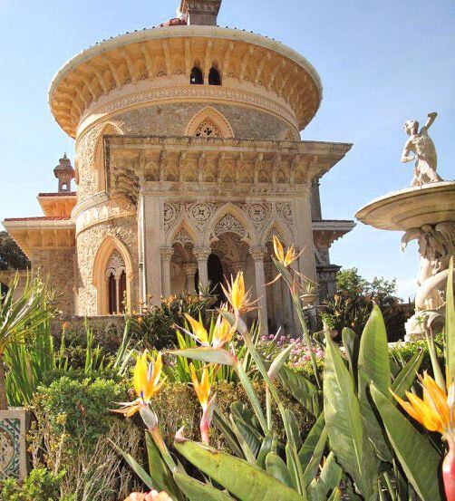 Sintra, Portugal // the colors of Pena Palace — Annie Montgomery Design