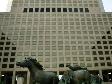 Williams Square Plaza, home of the Mustangs of Las Colinas, will reopen after a yearlong...