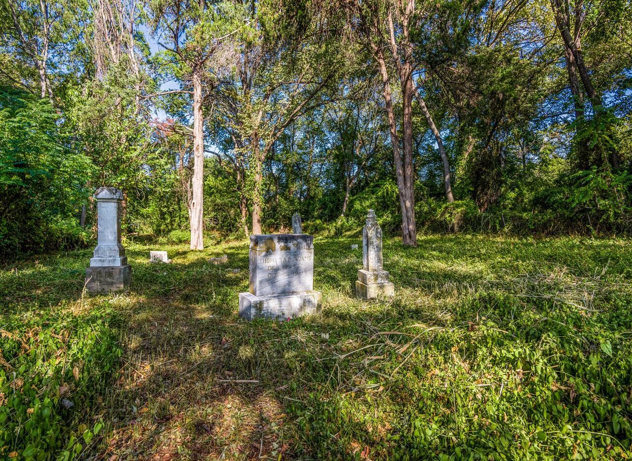  In 2006 Barry Kooda took this photo in the McAdam's Cemetery. He sends this explainer: "I...