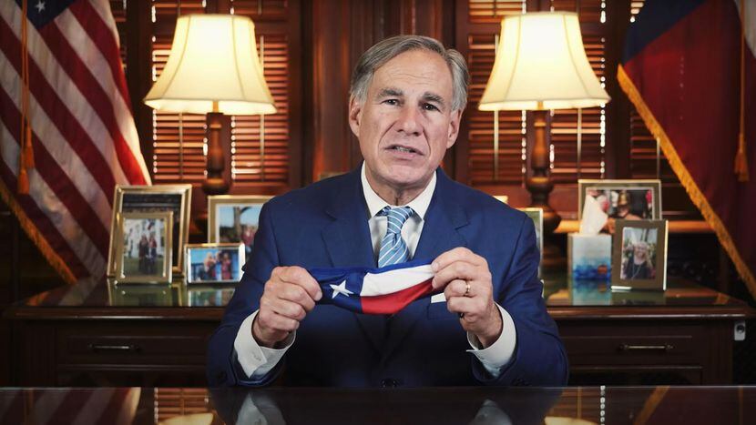 On Thursday, Gov. Greg Abbott announced his statewide order requiring Texans to wear masks...