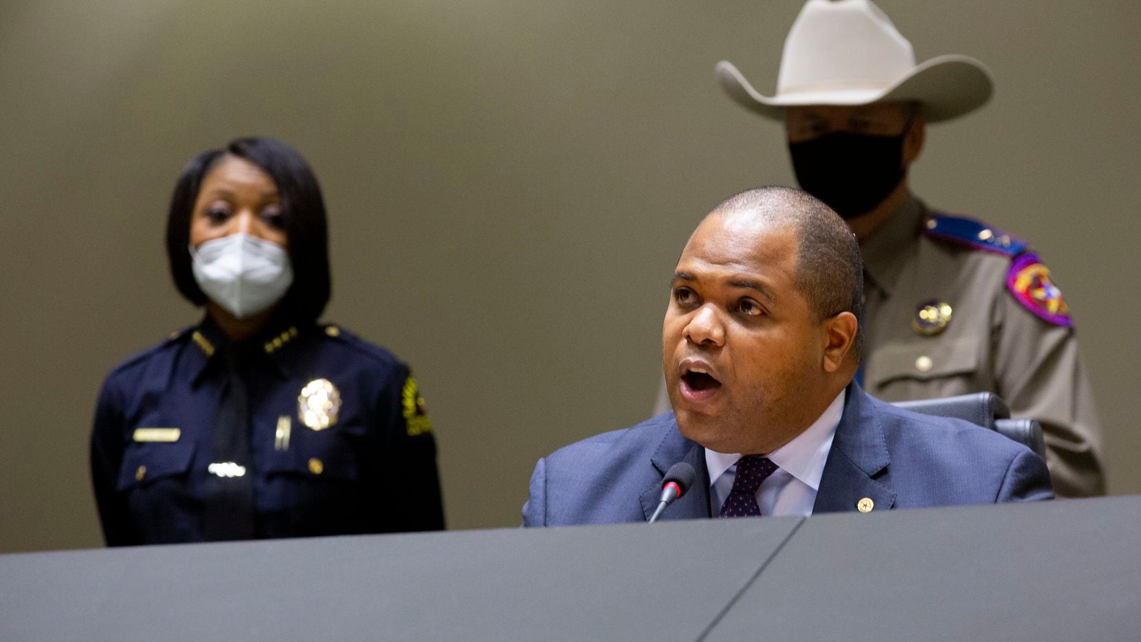 Dallas Mayor Eric Johnson opposed a budget amendment that passed that will cut $7 million...
