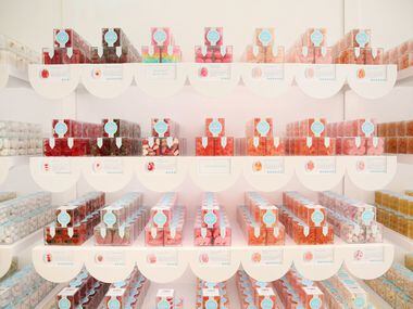 Interior of Sugarfina at Legacy West in Plano, Texas on Tuesday, March 6, 2018. (Rose...