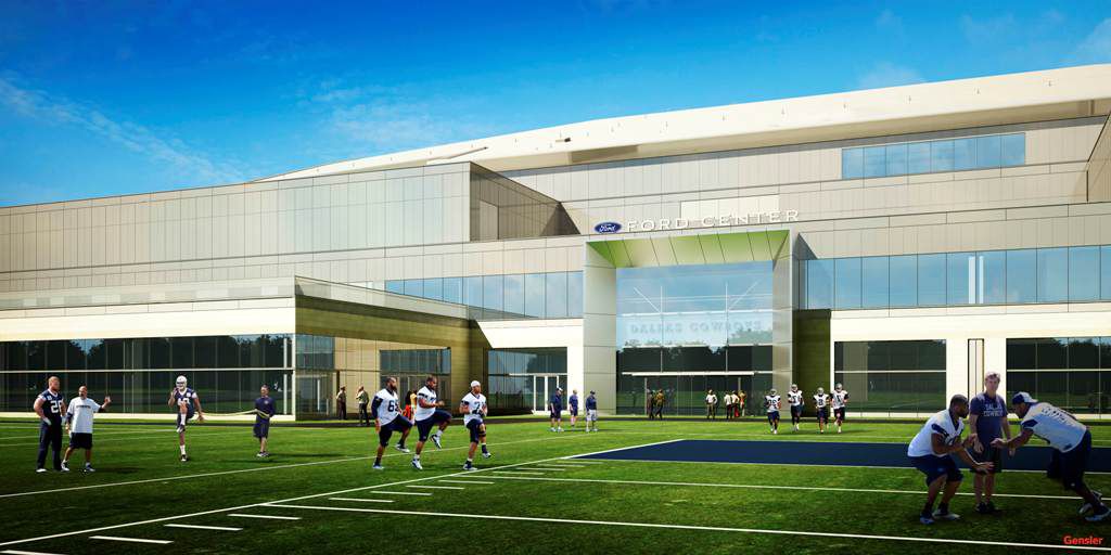 Rendering at The Ford Center at The Star in Frisco. (Courtesy Gensler)