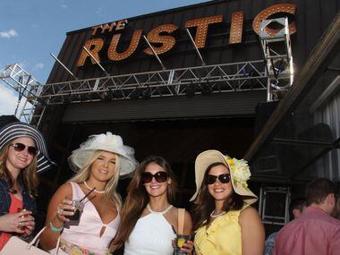 The Rustic in Uptown held a Kentucky Derby watching party on May 7, 2016. Mint Juleps were...