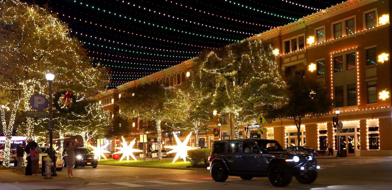 More than 180,000 lights blink to holiday music in Frisco's Christmas in the Square.