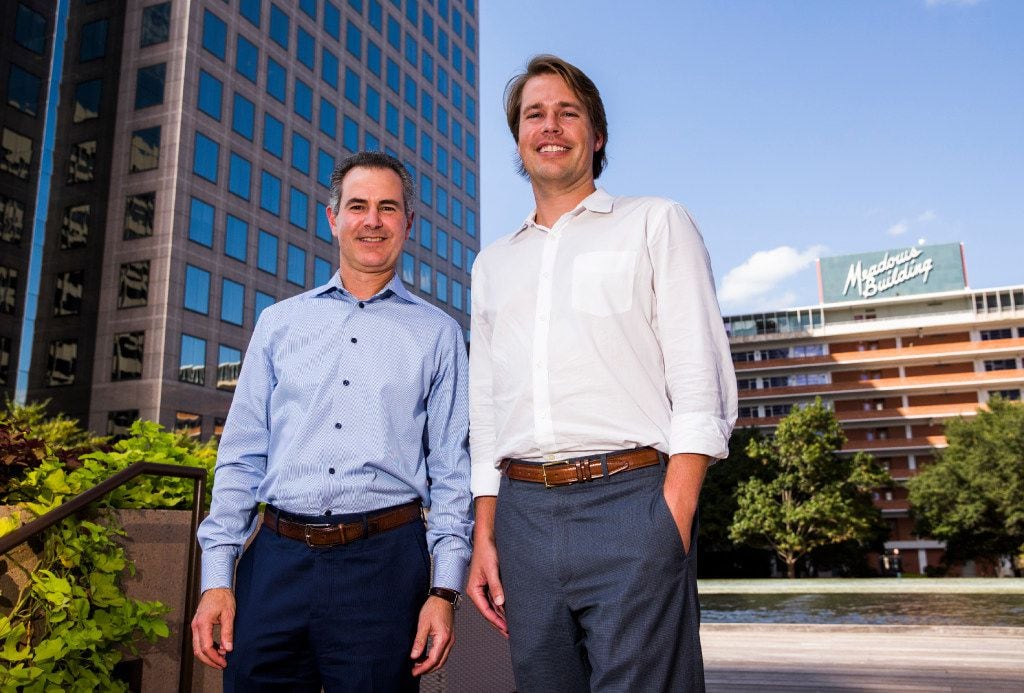 GlenStar Properties managing principal Michael Klein (left) and principal Matthew Omundson...