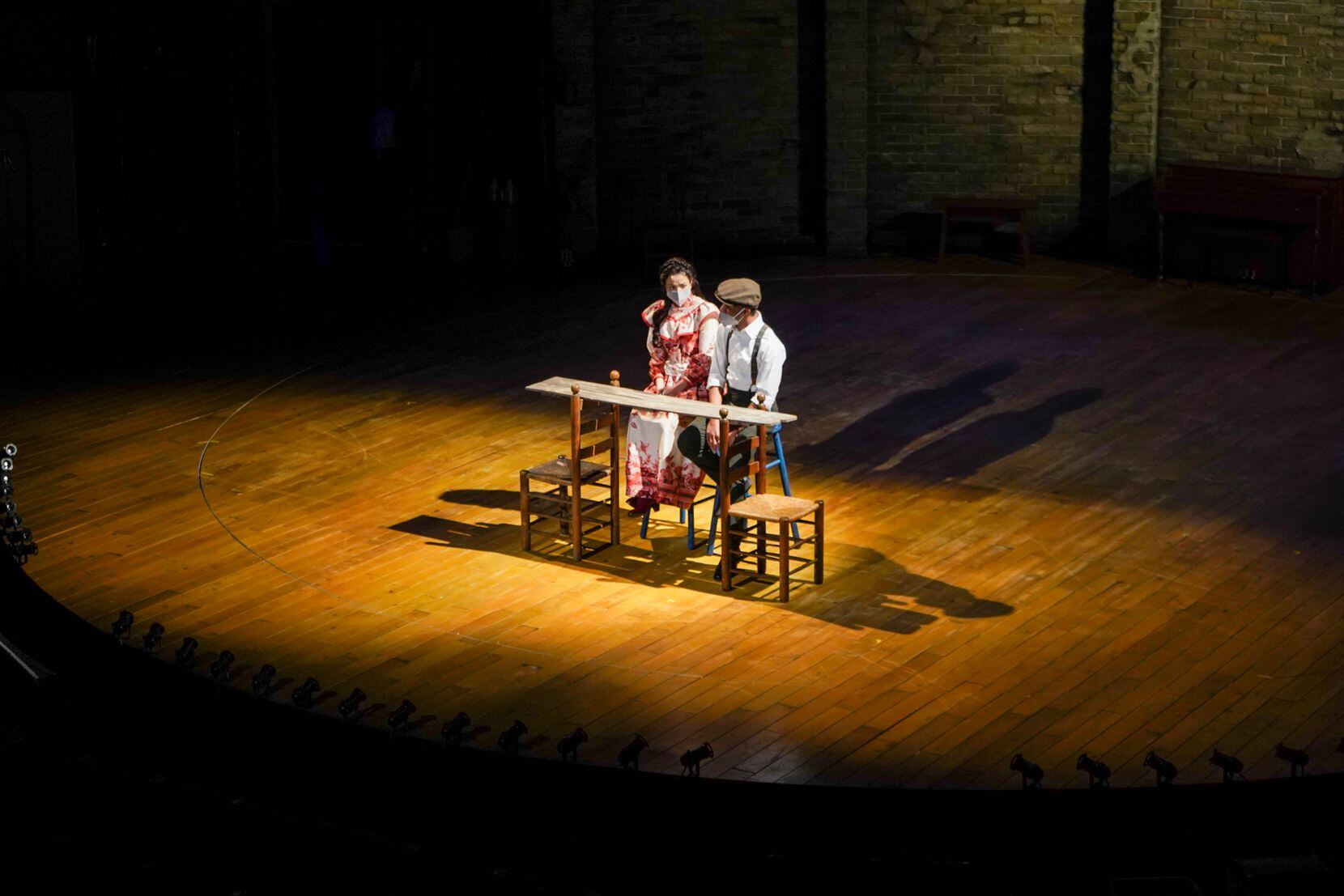 The Dallas Theater Center says actors may be masked for the production of "Our Town |...