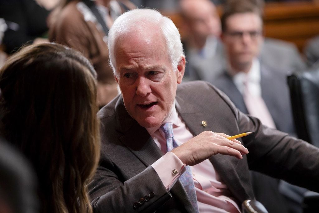 Sen. John Cornyn, like other Texas Republicans, has raised concern about Trump's trade...