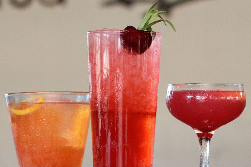 Bolsa makes summer cocktails including Jane Doe, Cherry-O and Late Bloomer