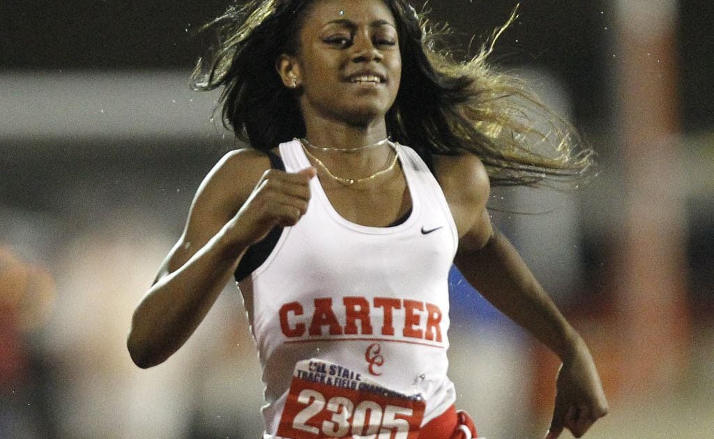Dallas Carter S Sha Carri Richardson Is Officially The Fastest Girl In Texas