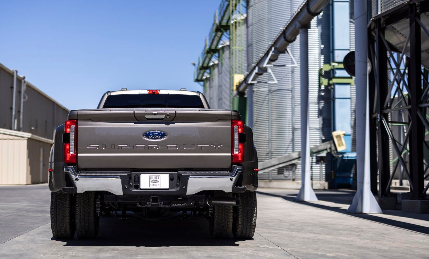 The Ford F-350, part of the redesigned 2023 F-Series Super Duty pickup lineup. 