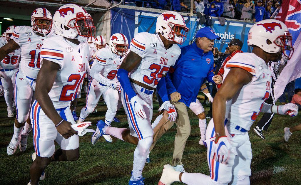 SMU football announces AAC games for next two seasons