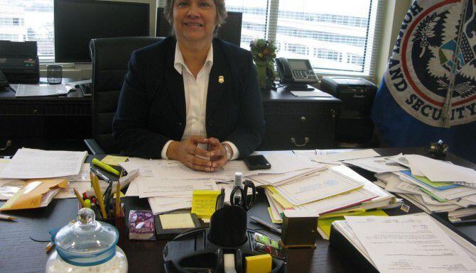 Sarah Saldaña, directora de la Oficina de Inmigración y Aduanas (ICE). (DMN/TODD J. GILLMAN)
