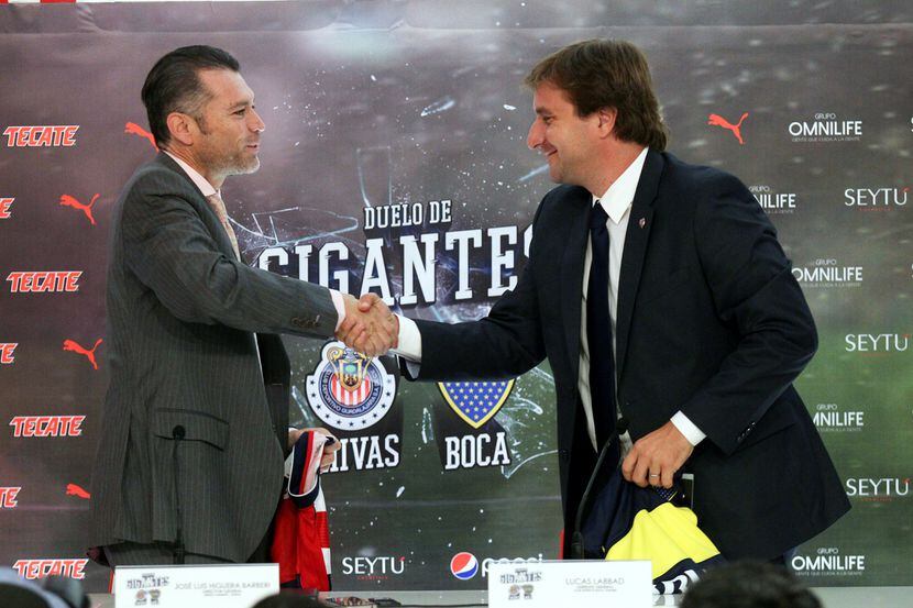 En la conferencia de presentación del partido entre Chivas y Boca Juniors, José Luis Higuera...