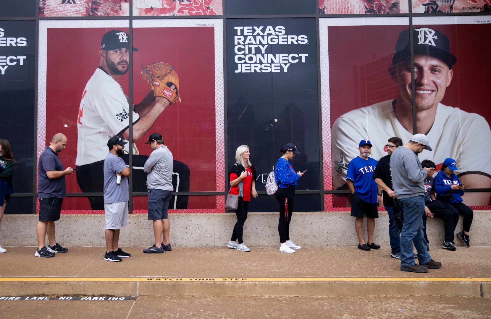 Texas Rangers 2023 Nike City Connect Jersey Program Book