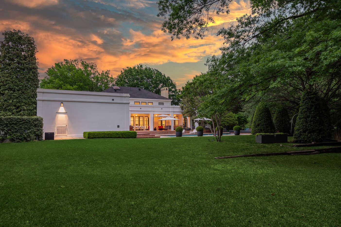 Check out the house at 6210 Raintree Court in Dallas.