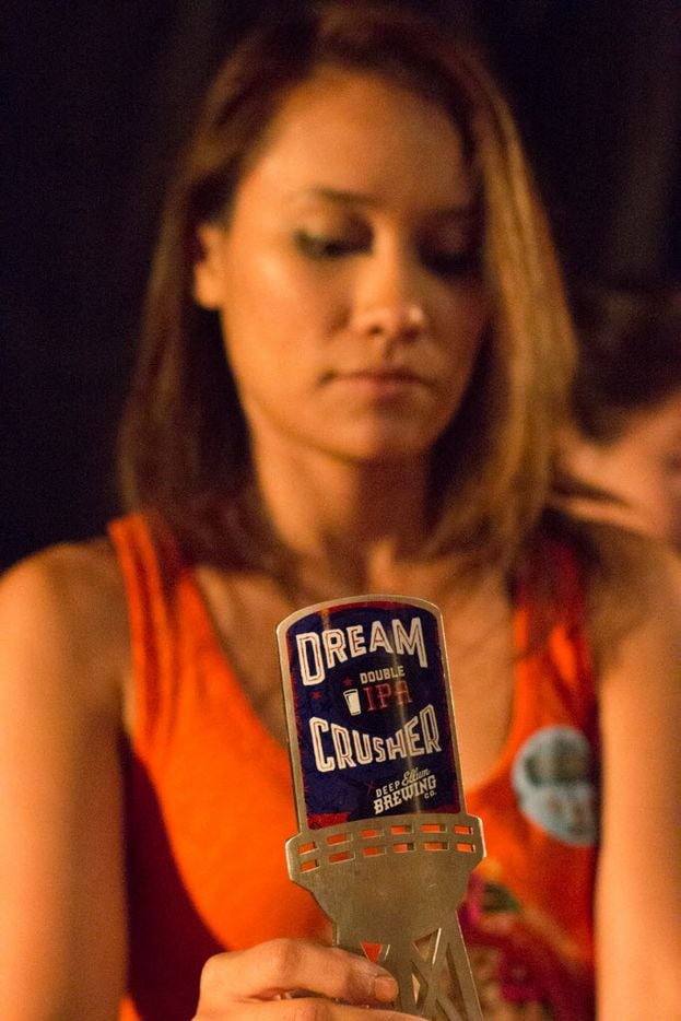 Dream Crusher from Deep Ellum Brewery was one of the craft brews at Local Brews and Local...