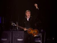 Paul McCartney performs in at Dickies Arena in Fort Worth on May 17, 2022.