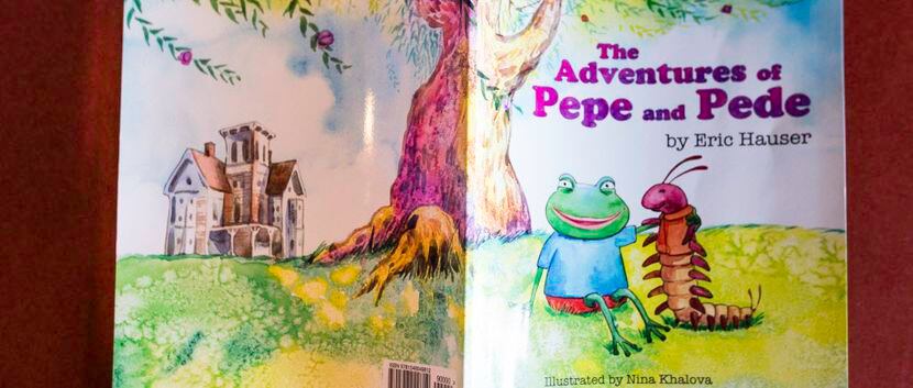 Eric Hauser's book has sparked controversy over its title character Pepe and his link to a...