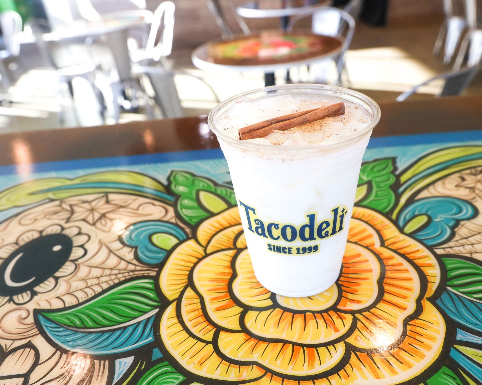 Tacodeli is offering spiked horchata for dine-in or to-go this holiday season.