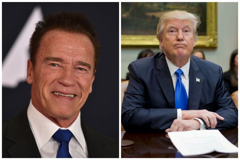 Ante los reclamos que hizo Donald Trump a Arnold Schwarzenegger (foto) por bajar el rating...