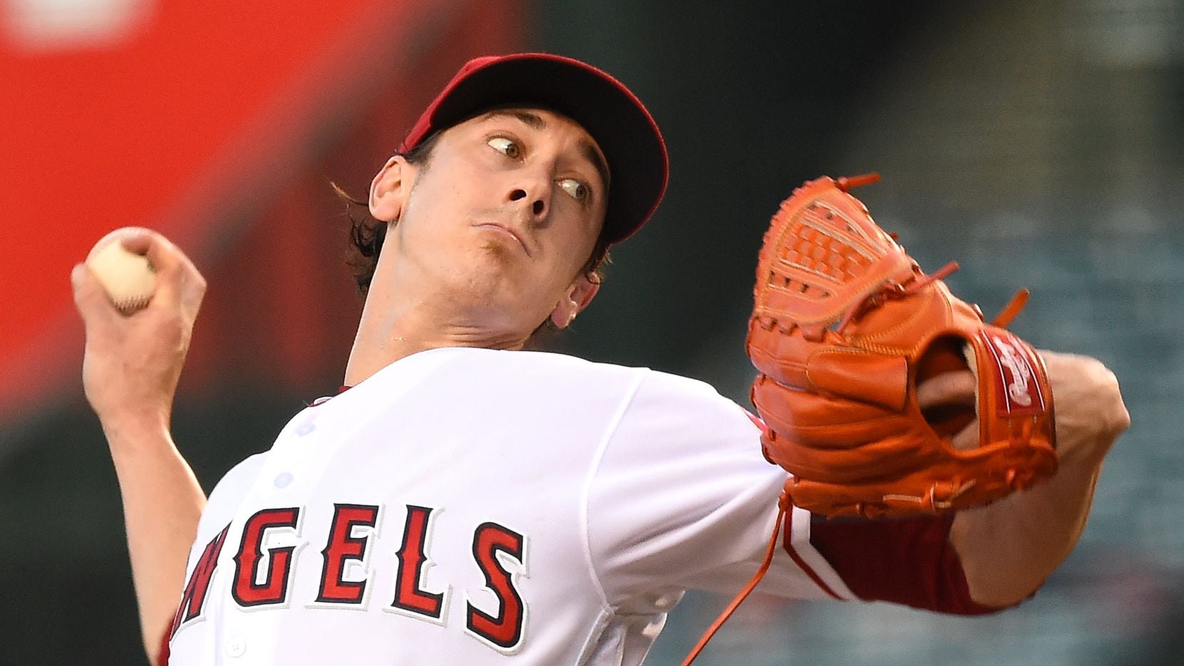 ANAHEIM, CA - JULY 29:  Tim Lincecum (#55) of the Los Angeles Angels is pictured during the...