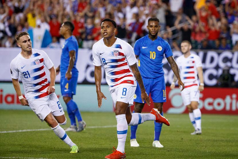 Estados Unidos eliminó a Curazao en cuartos de final. (AP Photo/Matt Slocum)