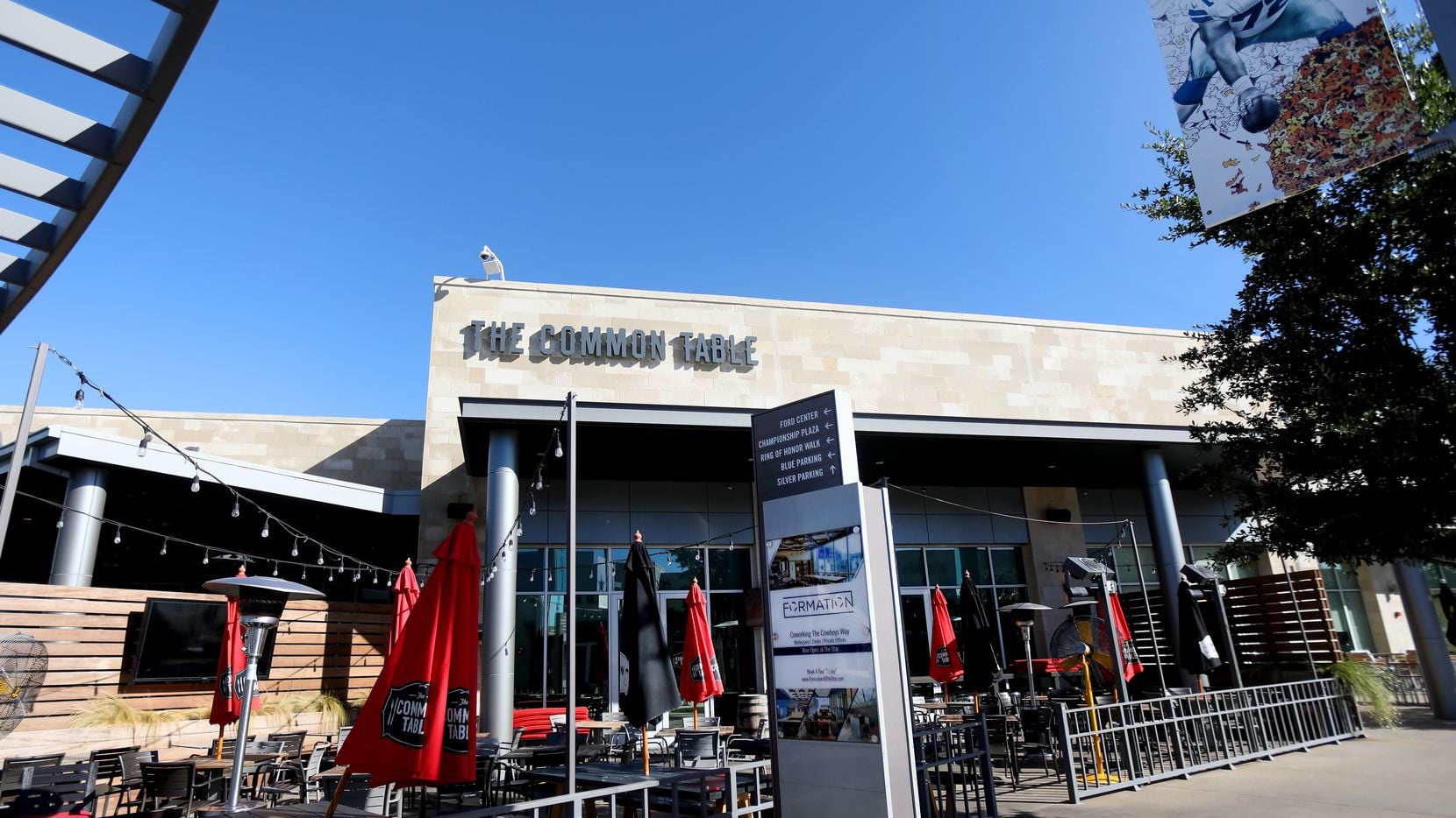 The Common Table at the Frisco Star in Frisco, Texas, Monday, October 21, 2019. (Anja...