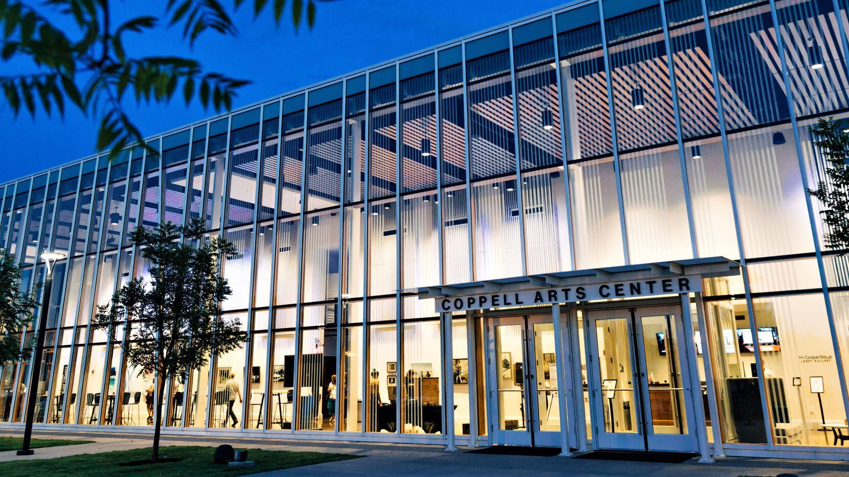 The Coppell Arts Center was designed by Kirk Johnson, director of sustainable design with the firm Corgan. Johnson also designed Moody Performance Hall.