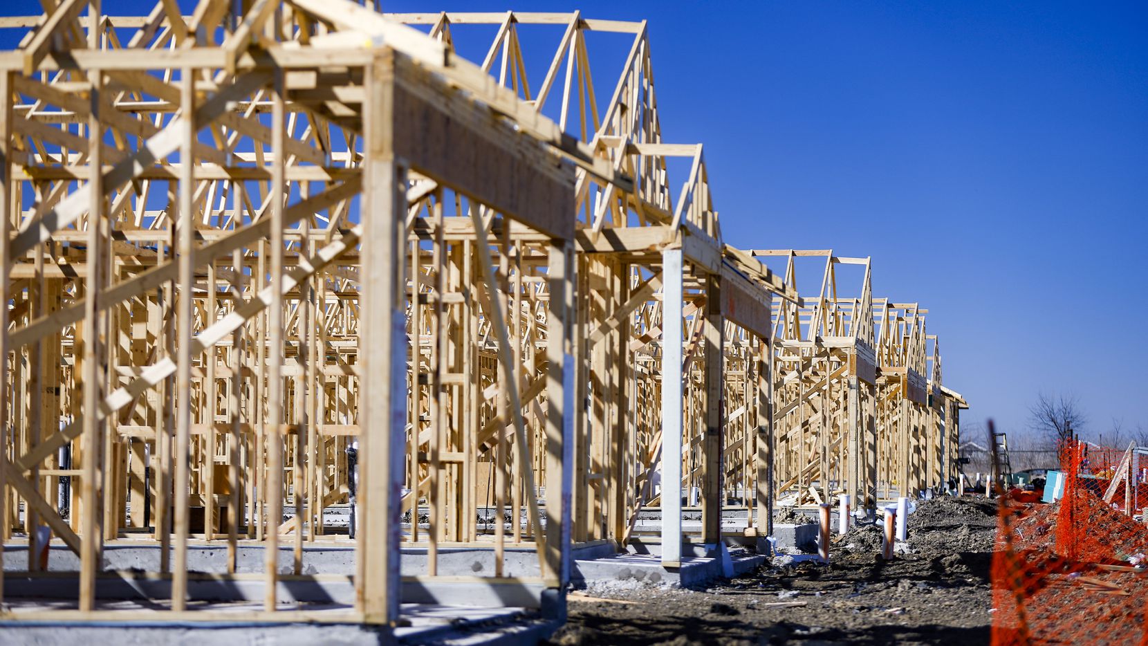 Homebuilders filed 4,044 building permits in January, down 9% from January 2021.