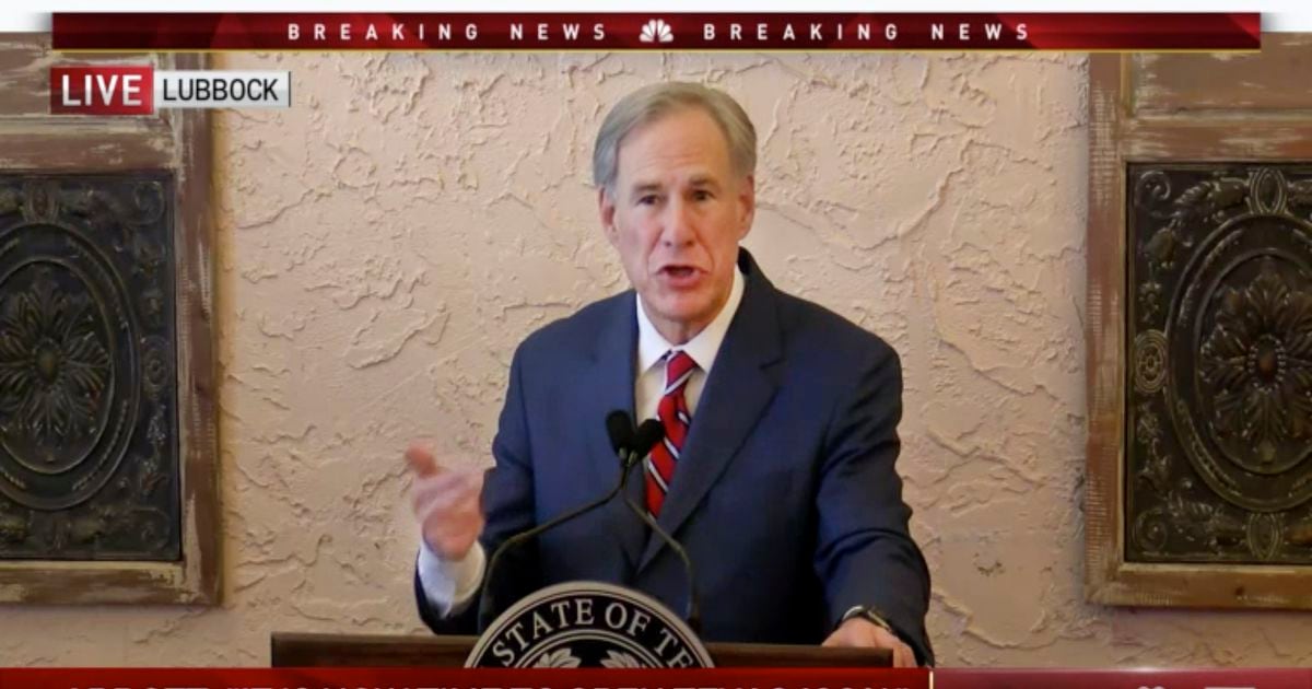 Gov. Greg Abbott says it’s time to open Texas 100%, end statewide mask mandate