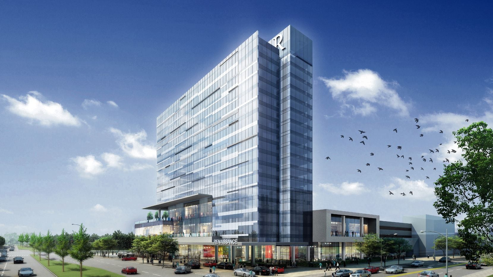 The $82 million Renaissance Hotel will open next summer in Legacy West.