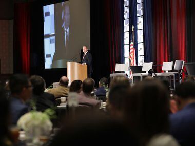 Frisco Mayor Jeff Cheney gave his annual State of the City address during a Frisco Chamber...