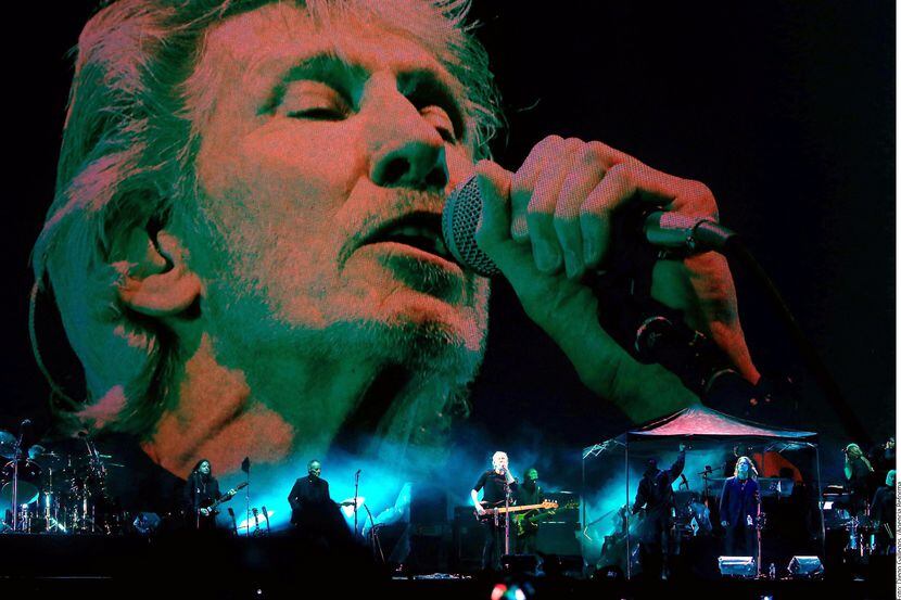 El músico Roger Waters, co fundado de Pink Floyd, ofreció un concierto en la Ciudad de...