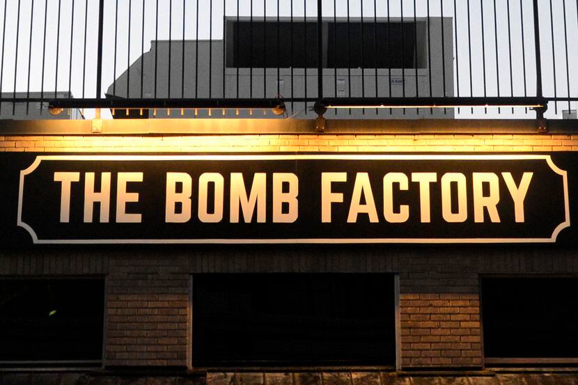 The Bomb Factory pictured on the grand opening night in Dallas on March 26, 2015.