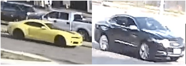 Police released these images of the suspect vehicles.