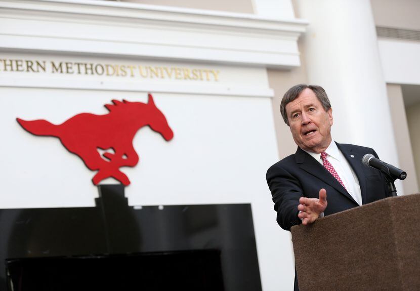 SMU president R. Gerald Turner said the university's actions to assert its independence were...